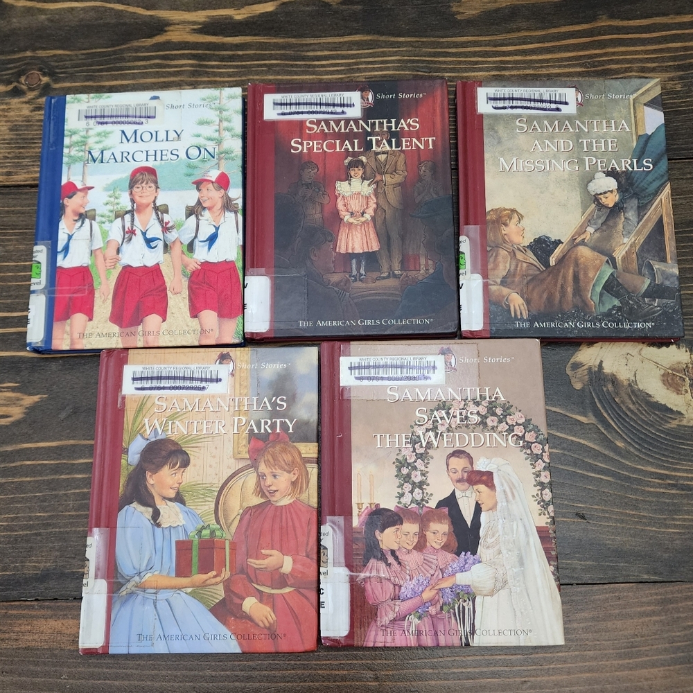 Vintage American Girl Short Stories hardback Samantha Molly